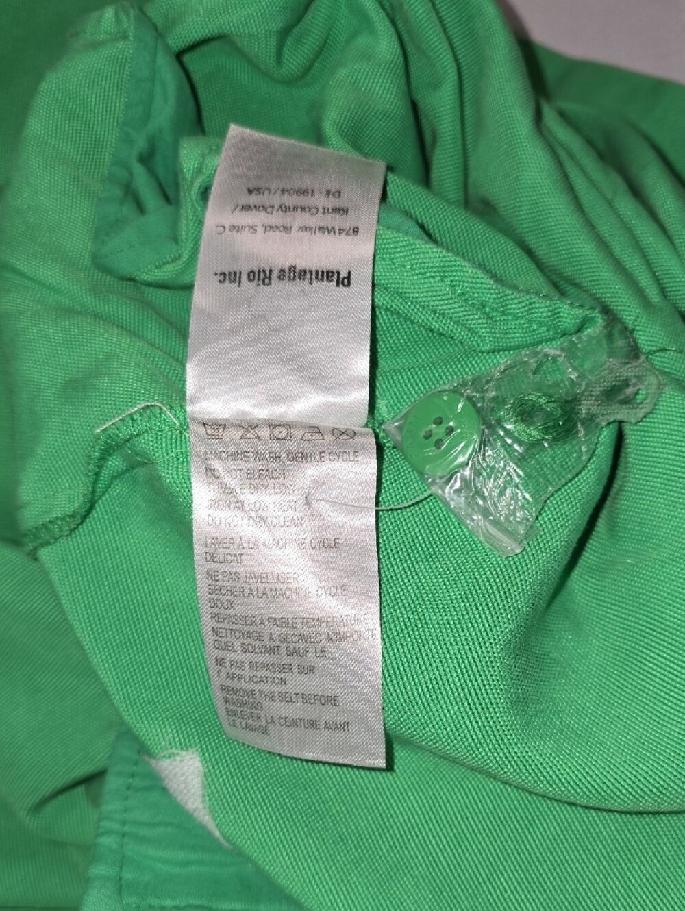Farm Rio Cotton-blend Wide-leg Pants Green - Picture 8 of 14